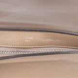 Céline Drummed Suede Leather Trapeze Handbag