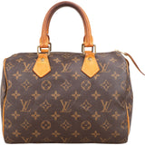 Louis Vuitton Monogram Canvas Speedy 25 Handbag