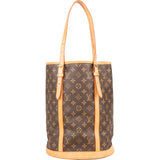 Louis Vuitton Monogram Canvas Bucket GM Shoulder Bag