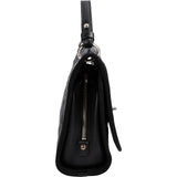 Chanel Caviar Leather CC Business Affinity Small Single Flap Handbag