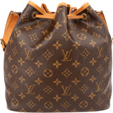 Louis Vuitton Monogram Canvas Sac Noé Petit Shoulder Bag