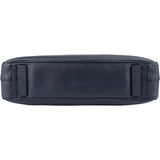 Prada Bleu Saffiano Leather Business Handbag Crossbody Bag