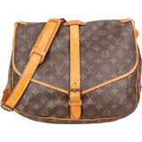Louis Vuitton Monogram Canvas Saumur 35 Crossbody Bag