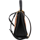 MCM Monogram Visetos Aren Top Handle Mini Handbag
