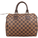 Louis Vuitton Monogram Damier Ebene Speedy 25 Handbag