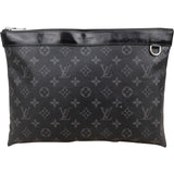 Louis Vuitton Monogram Canvas Eclipse Pochette Voyage MM Clutch