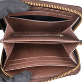 Louis Vuitton Monogram Damier Ebene Zippy Coin Purse Wallet N63070