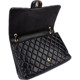Chanel Quilted Lambskin Maxi Single Flap Crossbody Bag