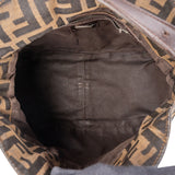 Fendi FF Monogram Baguette Buckle Shoulder Bag