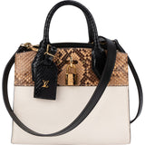 Louis Vuitton Python City Steamer Mini Handbag N95975