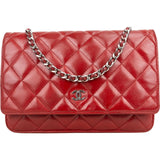 [🔄️B20 / F19] Chanel Quilted Calfskin on Chain Wallet - vintageandkickz