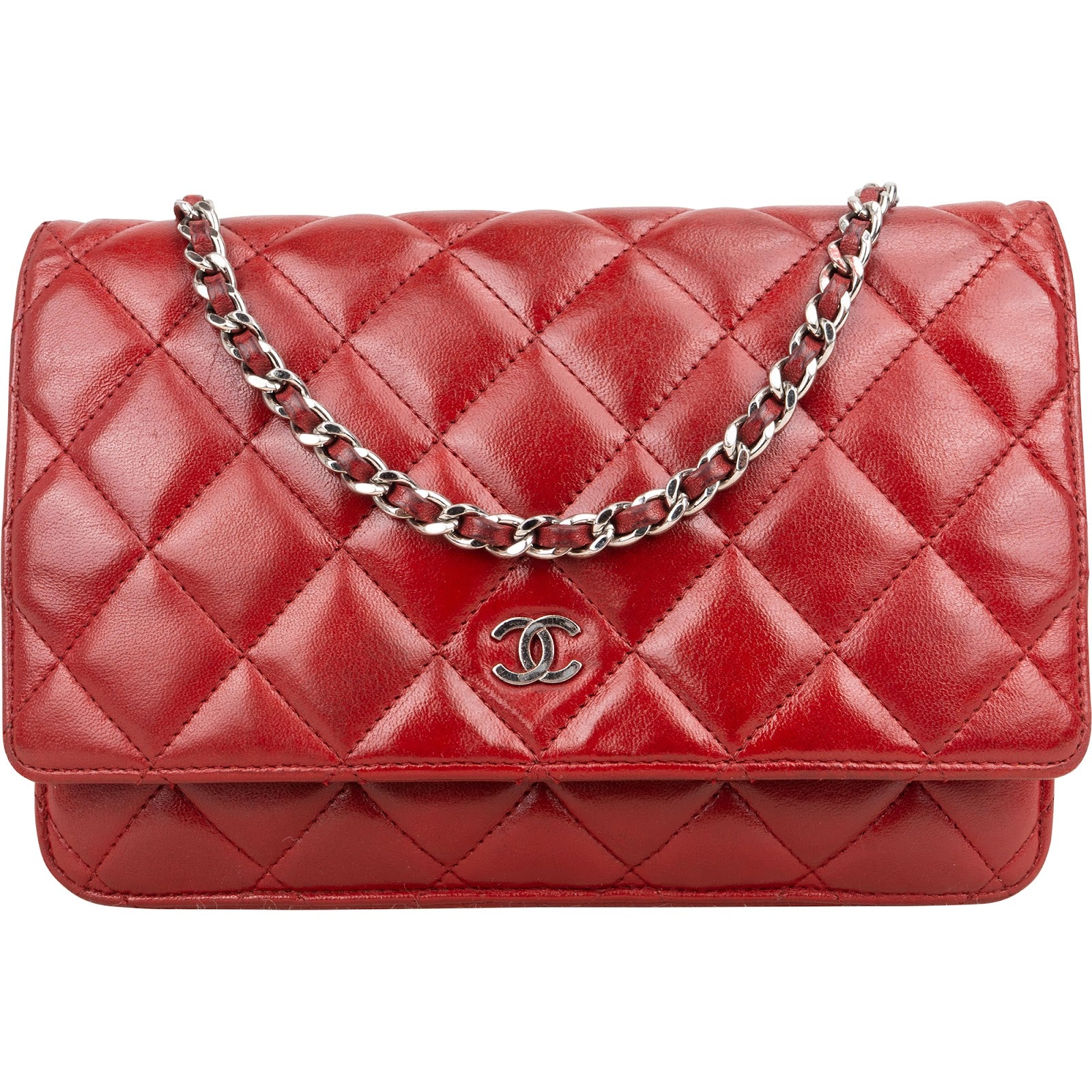 [🔄️B20 / F19] Chanel Quilted Calfskin on Chain Wallet - vintageandkickz