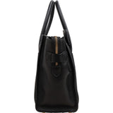 Céline Black Leather Luggage Handbag