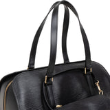 Louis Vuitton Noir Epi Leather Soufflot Set Handbag