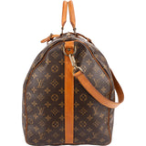 Louis Vuitton Monogram Canvas Keepall 60 Bandoulière Travel Bag