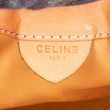 Celine Macadam Monogram Drawstring Bucket Shoulder Bag