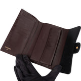 Chanel Quilted Caviar Leather Classic Flap CC Wallet