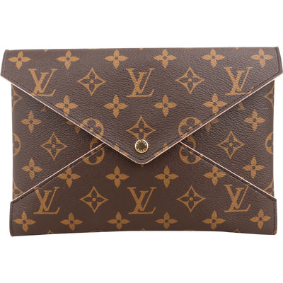 Louis Vuitton Monogram Canvas Pochette Kirigami Clutch