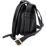 Chloé Grained Calfskin Marcie Saddle Small Crossbody Bag