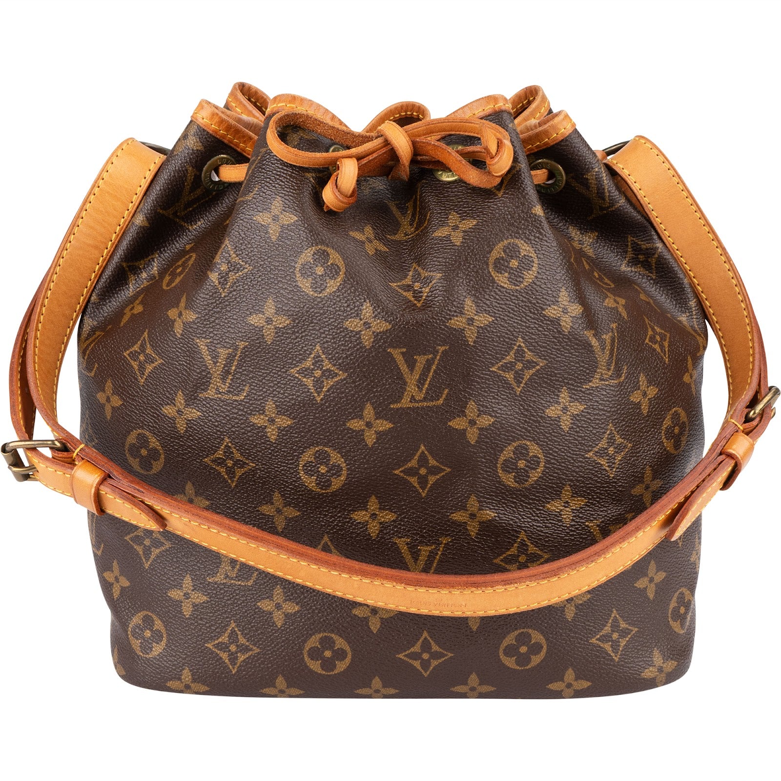 Louis Vuitton Monogram Canvas Sac Noé Petit Shoulder Bag - vintageandkickz