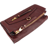 Louis Vuitton Monogram Empreinte Leather Petillante Envelope Clutch