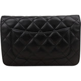 Chanel Quilted Lambskin Wallet on Chain Crossbody Bag