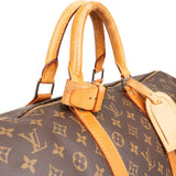 Louis Vuitton Monogram Canvas Keepall 55 Travel Bag