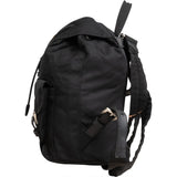 Prada Black Tessuto Nylon Triangle Backpack