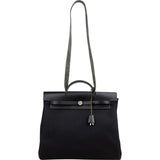 Hermès Classic Canvas Leather Herbag 39 Handbag