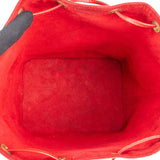 Louis Vuitton Red Epi Leather Sac Noé Petit Shoulder Bag