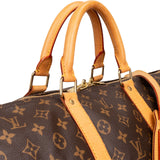 Louis Vuitton Monogram Canvas Keepall 55 Bandoulière Travel Bag