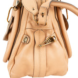 Chloé Beige Leather Paraty Handbag