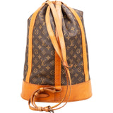 Louis Vuitton Monogram Canvas Randonnee GM Backpack Shoulder Bag