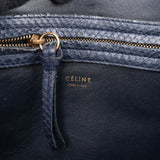 Celine Bleu Python Leather Phantom Handbag