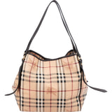 Burberry Nova-Check Haymarket Hobo Shoulder Bag