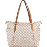 Louis Vuitton Monogram Damier Azur Canvas Totally GM Shoulder Bag