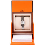 Hermès Silver Tone Diamond Cape Cod CC1.232 Women Watch