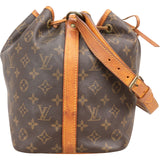 Louis Vuitton Monogram Canvas Sac Noé Petit Shoulder Bag