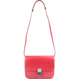 Celine Pink Classic Boxcalf Leather Triomphe Shoulder Bag