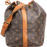 Louis Vuitton Monogram Canvas Sac Noé Petit Shoulder Bag