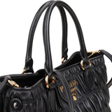 Prada Matelassé Nappa Leather Gaufre Small Tote Handbag