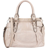 Miu Miu Vitello Lux Leather Bow Small Hobo Handbag
