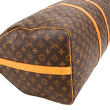 Louis Vuitton Monogram Canvas Keepall 55 Bandoulière Travel Bag