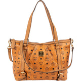 MCM Monogram Visetos Satchel Shoulder Bag
