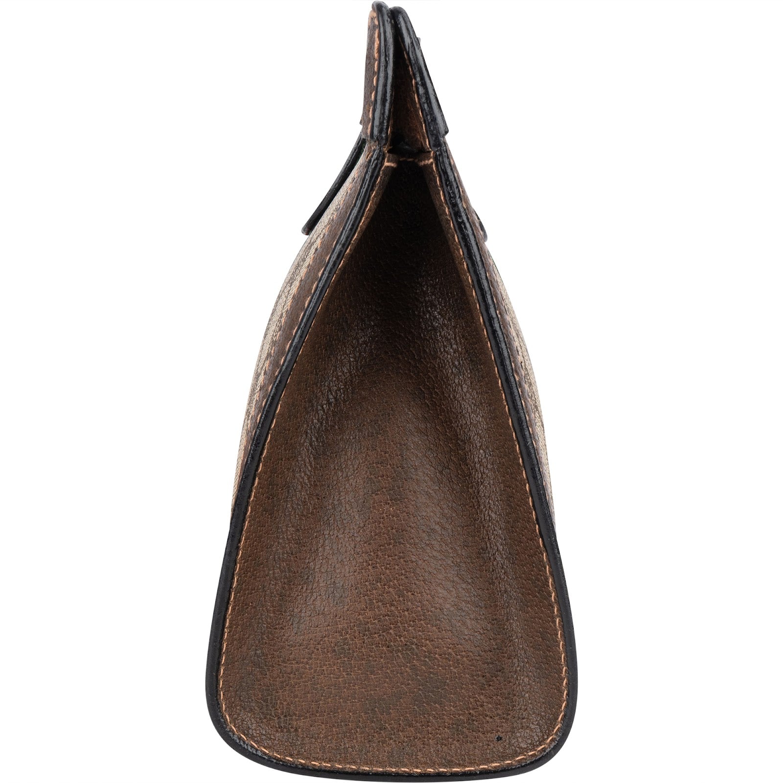 Gucci Monogram GG Supreme Web Clutch - vintageandkickz