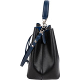 Louis Vuitton Noir Epi Leather Limited America's Cup Striped Tricolor NéoNoé Monaco Crossbody Bag