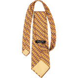 Christian Dior Geometric Pattern Silk Tie Krawatte