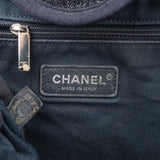Chanel Denim Deauville Tote Shoulder Bag - vintageandkickz