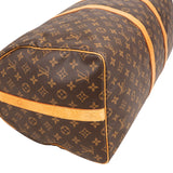 Louis Vuitton Monogram Canvas Keepall 55 Bandoulière Travel Bag