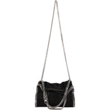 Stella McCartney Shaggy Falabella Fold Over Tote Crossbody Bag